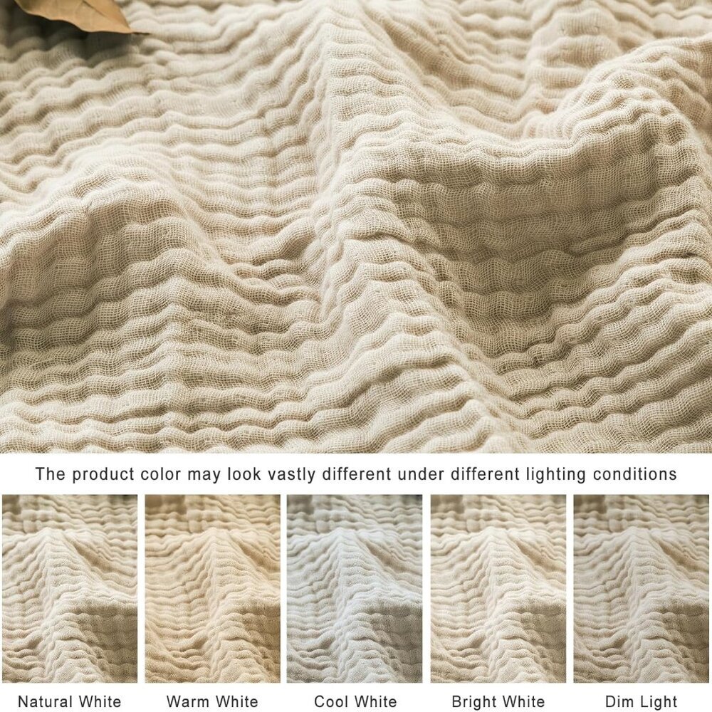 Cotton Throw Blanket, Gifts for Women - Picture 7 of 10